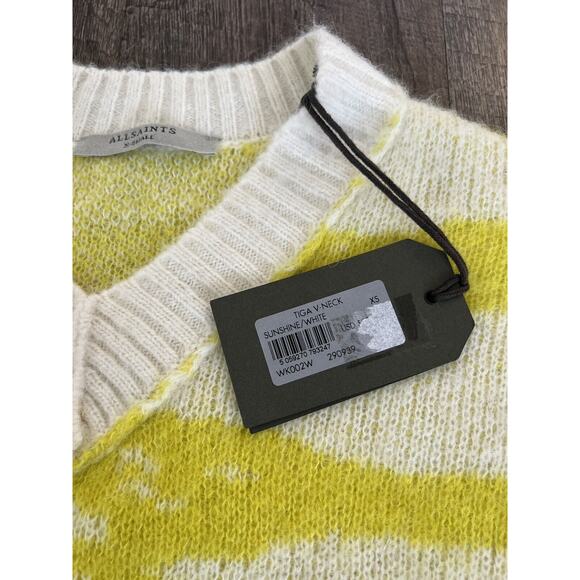 New All Saints Jumper Size XS color yellow - Picture 6 of 6